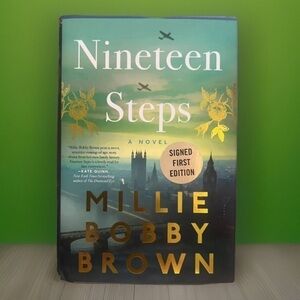 SIGNED Nineteen Steps by Millie Bobby Brown (Stranger Things) 1st Edition NEW